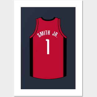 Jabari Smith Jr Houston Jersey Qiangy Posters and Art